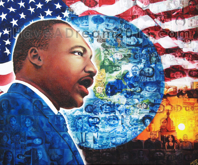I Have A Dream 2013 painting